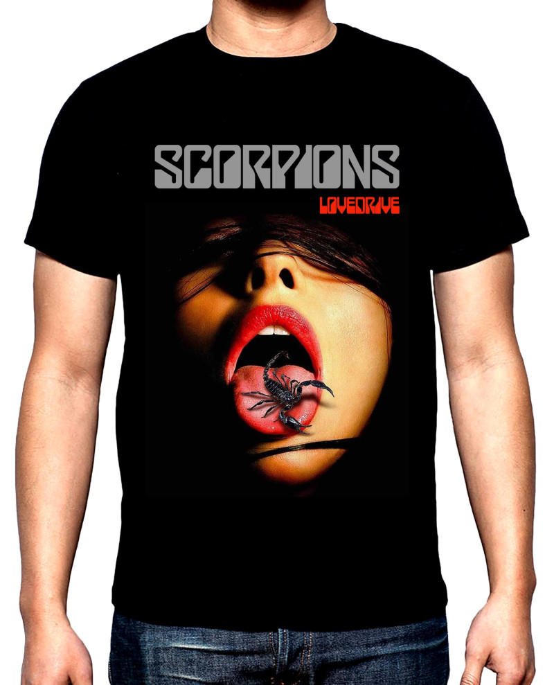 Тениски Scorpions, Скорпионс, Lovedrive, мъжка тениска, 100% памук, S до 5XL